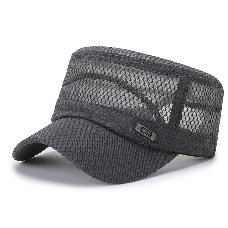 🧢☀️Summer Quick-Dry Outdoor Hat – Breathable Mesh, Adjustable, UV Protection, Lightweight 🏃‍♂️
