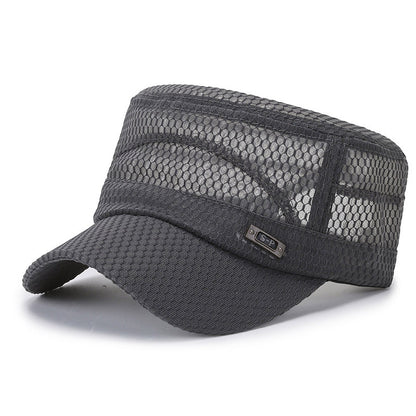 🧢☀️Summer Quick-Dry Outdoor Hat – Breathable Mesh, Adjustable, UV Protection, Lightweight 🏃‍♂️