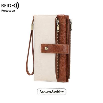 Women's RFID Blocking  Leather Wallet