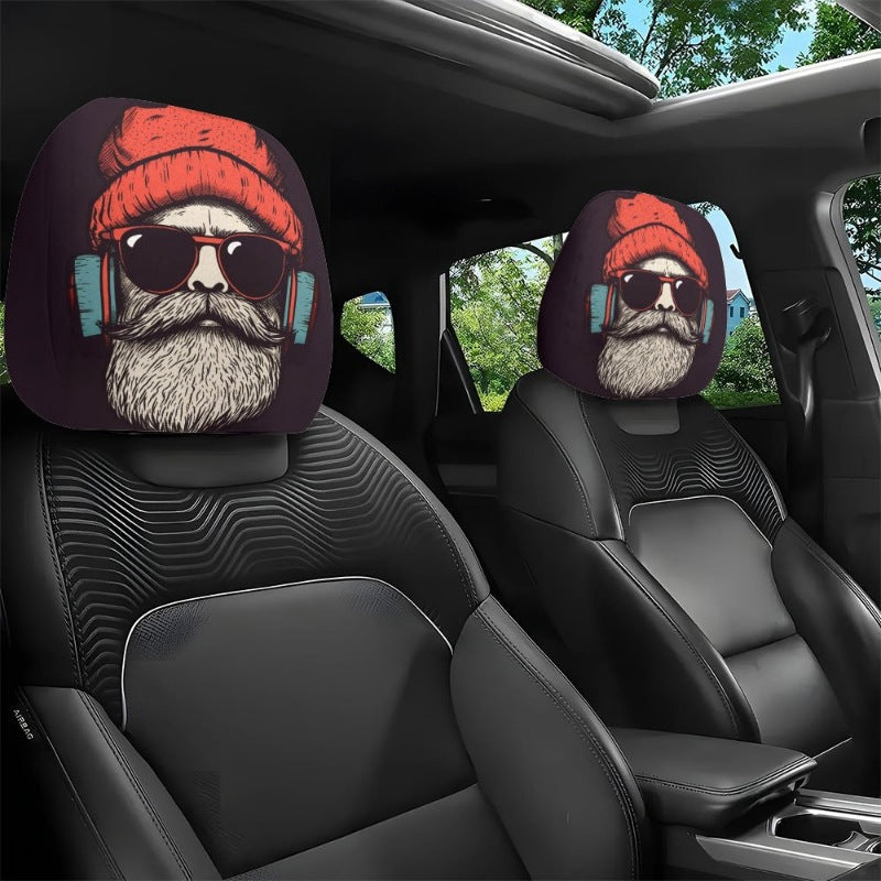 👁️‍🗨️🚗Spooky Red Eye Car Headrest Cover
