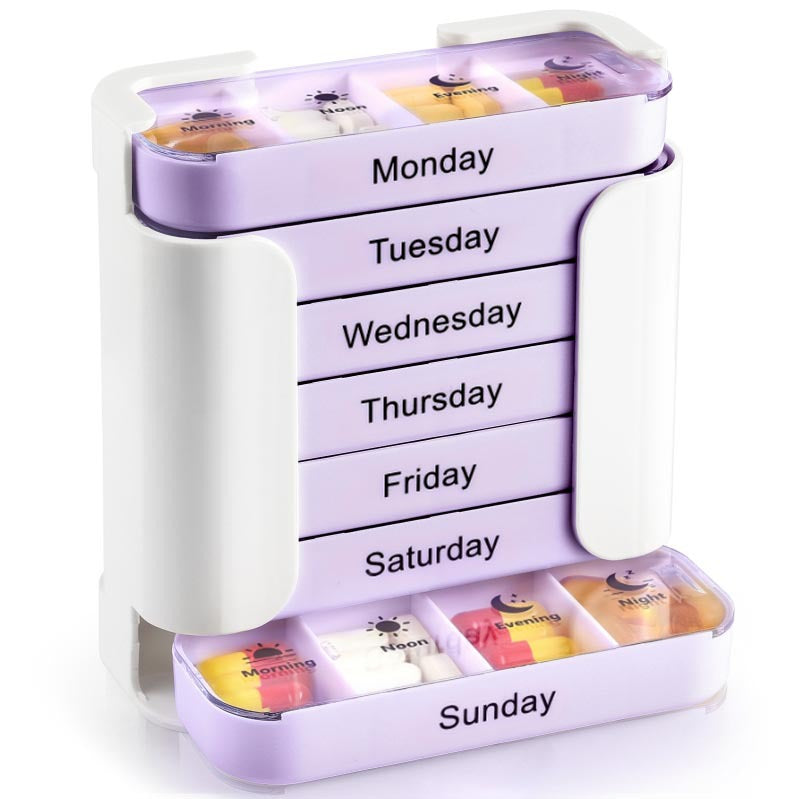 💊 Stay on Track - ✨7-Day Medication Organizer - For Effortless Health Management! 📅