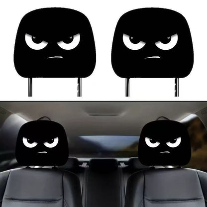 👁️‍🗨️🚗Spooky Red Eye Car Headrest Cover
