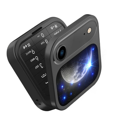 New I17 Air Mobile Phone Orange Hot Sale Foreign Language Foldableing Flip Button Backup Mobile Phone Multi-Language