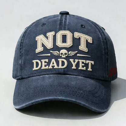 NOT DE*D YET Veteran Dad Embroidery Hat
