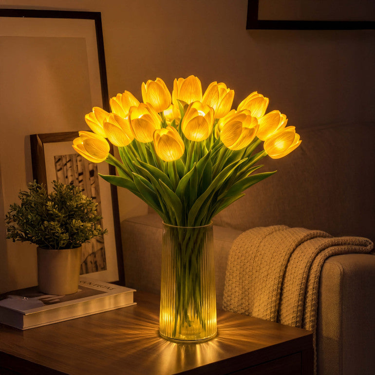 Radiant Romantic Tulip Light ✨💡
