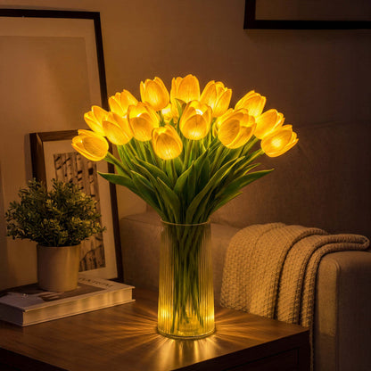 Radiant Romantic Tulip Light ✨💡