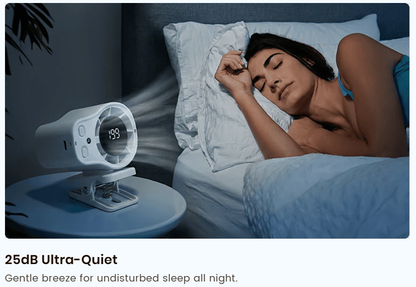 Portable Turbo Fan with LED Display