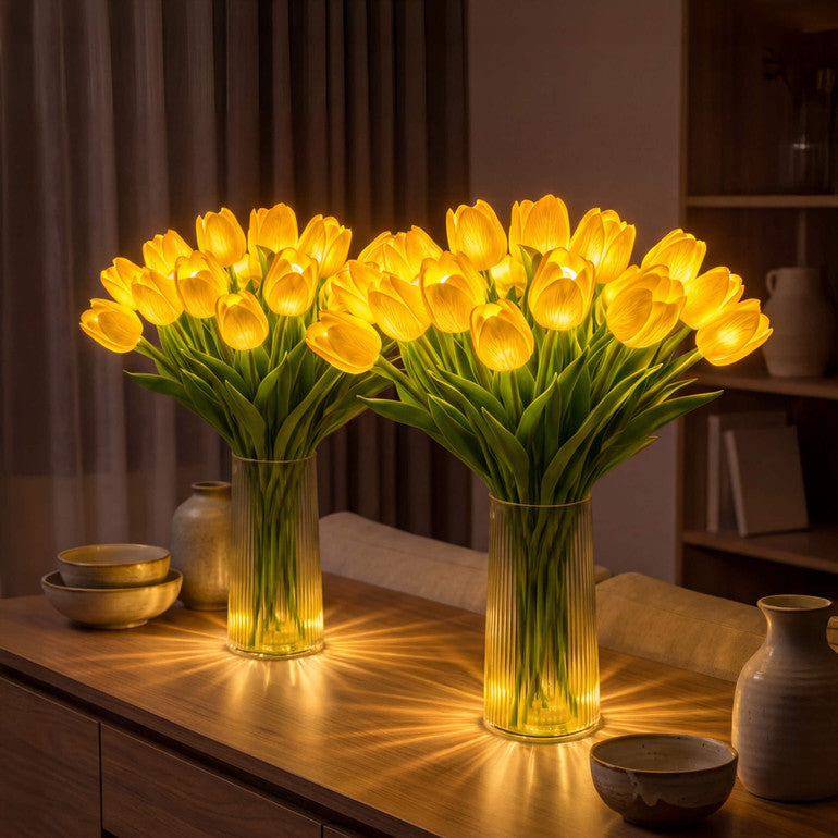 Radiant Romantic Tulip Light ✨💡