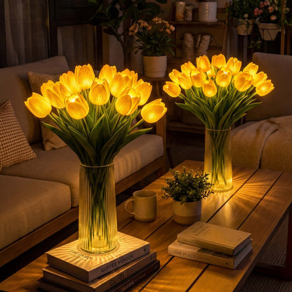 Radiant Romantic Tulip Light ✨💡
