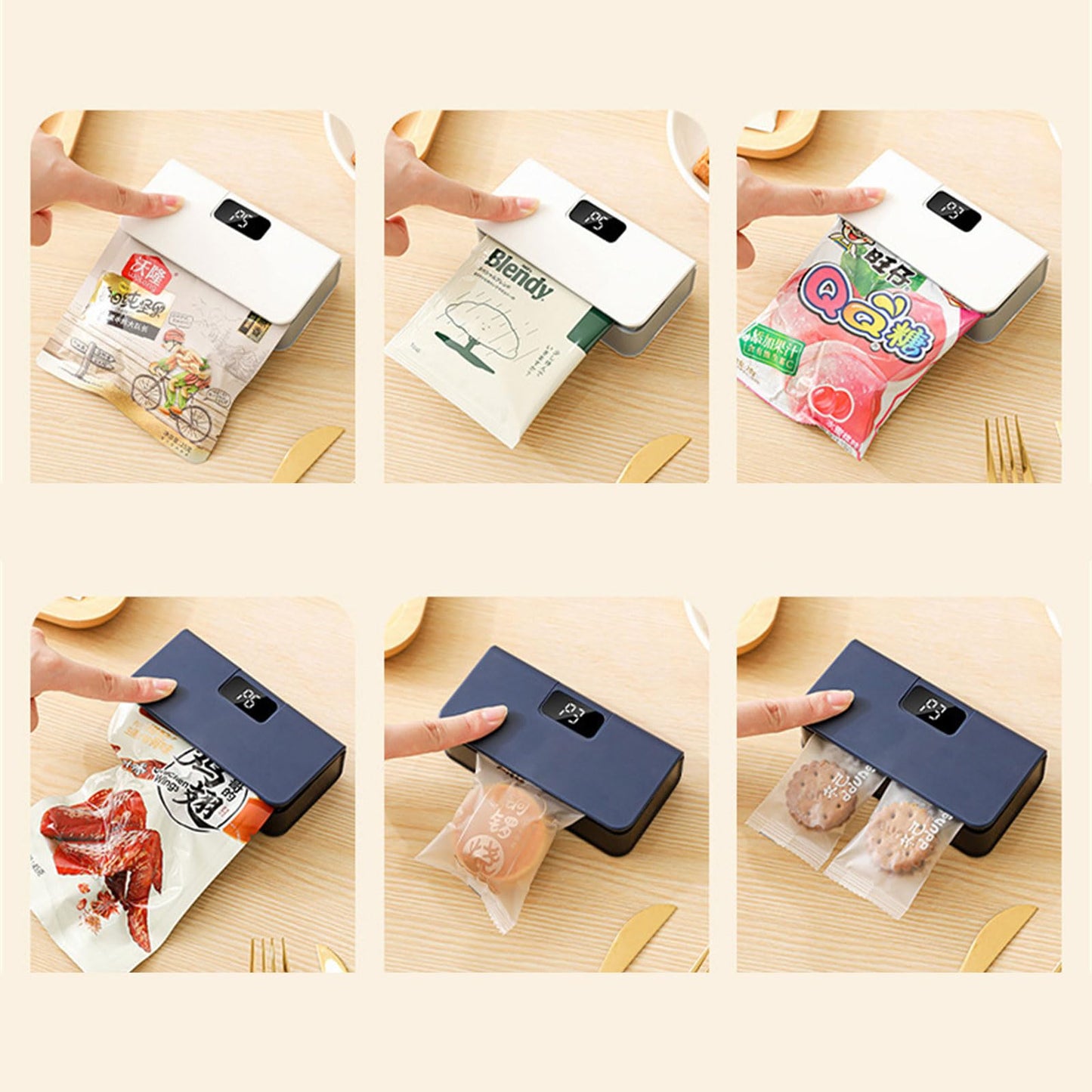Small rechargeable sealing machine