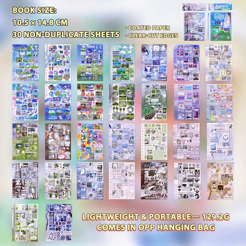 Dreamcore Aesthetic Sticker Book