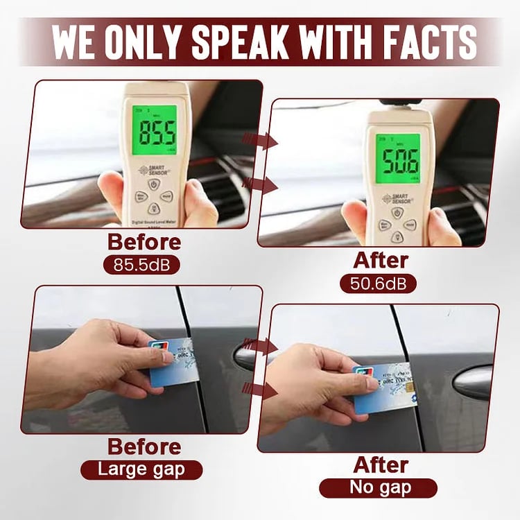 Self Adhesive Anti Noise Car Sealing Strip