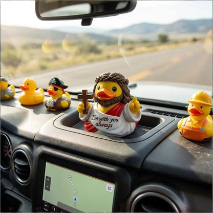 ✝️🦆Jesus Duck Figurine – A Heartwarming Reminder of Faith, Hope & God's Presence