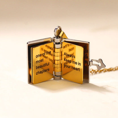 ❤️For Granddaughter - The Most Beautiful Chapter Book Necklace