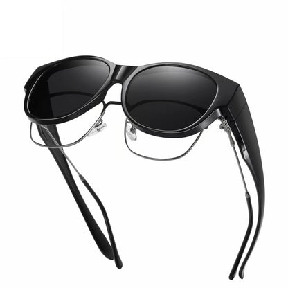 📢😎2026 New Polarized UV400 Protection Trendy Round Cat-eye Sunglasses 😺🕶️