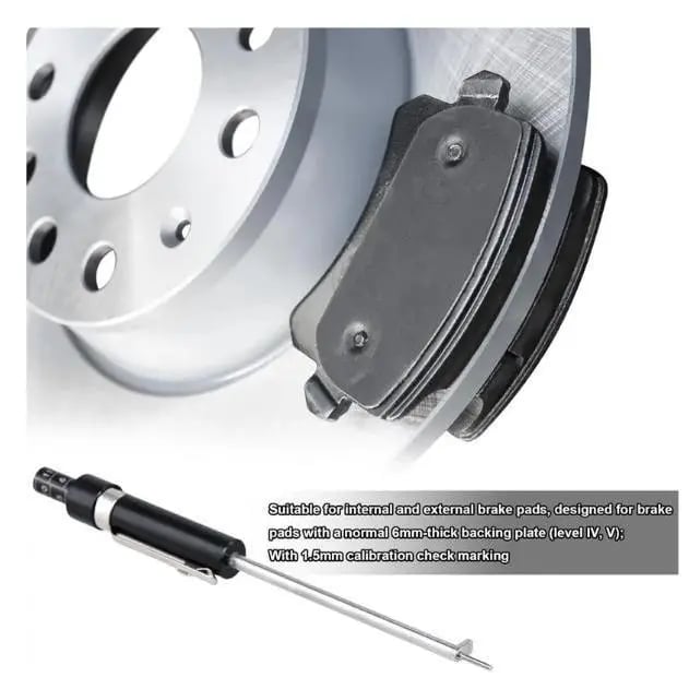 Brake Pad Thickness Gauge – Precise Measurement, Durable & Easy to Read 📏📦