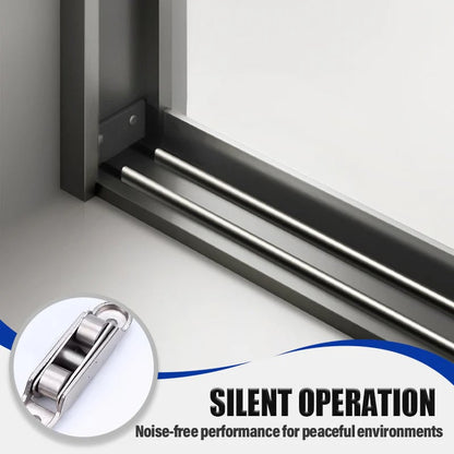 80/88 Zinc Alloy Pulley for PVC Windows & Doors