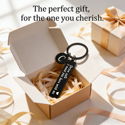 🔑 Customizable Heartwarming Keychain | Hang "Your Care" on Their Keys ❤️