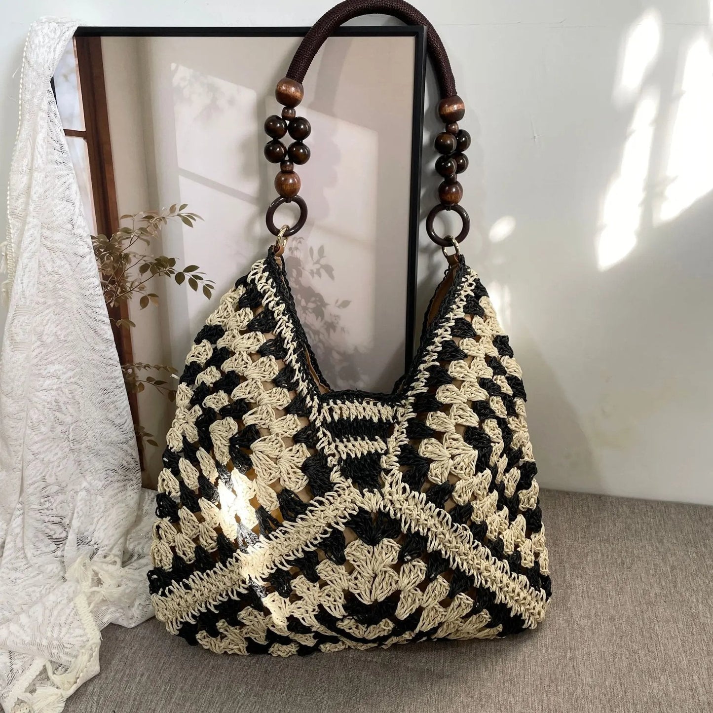 New Fashionable Handmade Woven Bag