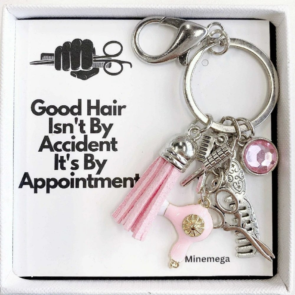🎁💕Hairstylist Gift Keychain(without gift box)