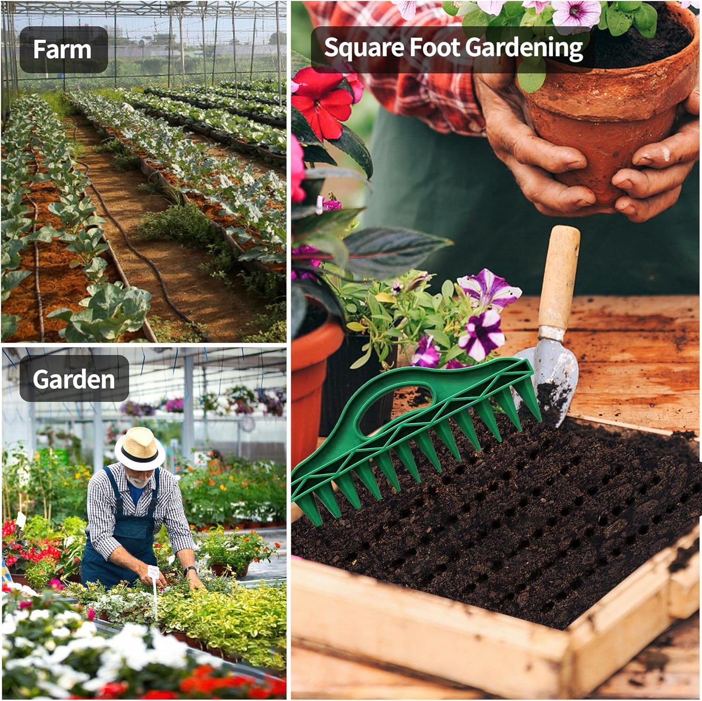 🌱 Transform Your Garden - ✨Professional Garden Dibber – Effortless Seed Planting Tool