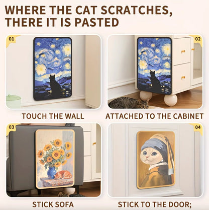 🎁Artistic Cat Scratching Board