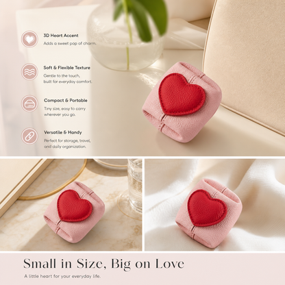 Sweetheart Mini Leather Pouch