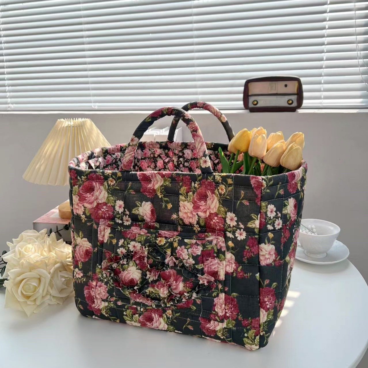 Storage Basket,Floral print storage baskets and organizers, available in a variety of styles, make a perfect gift for your loved ones.