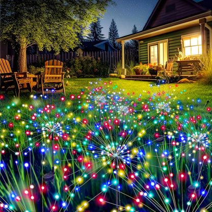 Fairy Firework LED Solar Lights for Garden Decoration