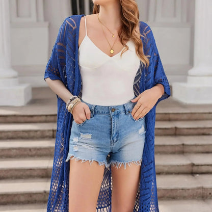 👗Womens Knit Cardigan Oversized Open Front Outwear New Spring  & Summer