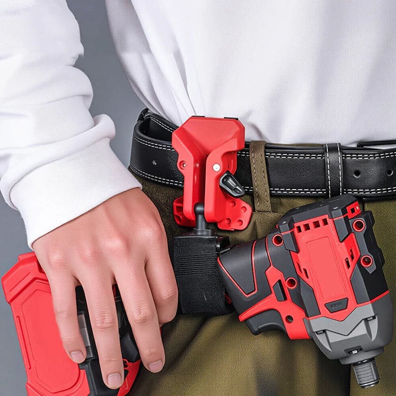 Portable Self-Locking Power Tool Holster