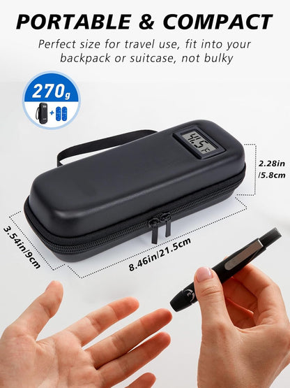 ❄️Insulin Cooler Travel Case with Temperature Display