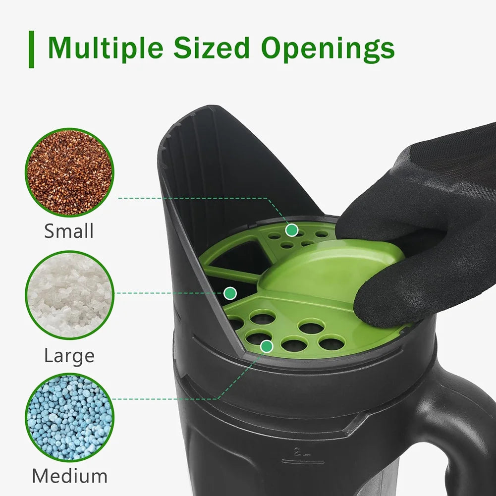 Handheld Fertilizing and Seeding Tool