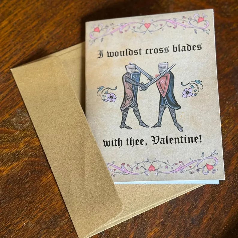🔥Last Day Promotion 49% OFF🔥- Medieval Valentine's Cards