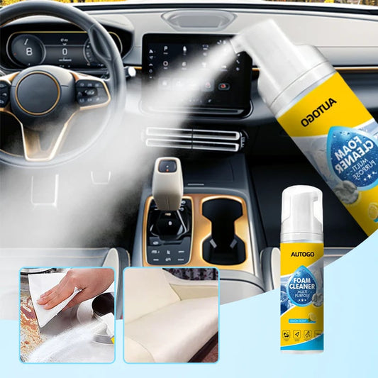 🚗Powerful & Multipurpose Car Interior Foam Cleaner