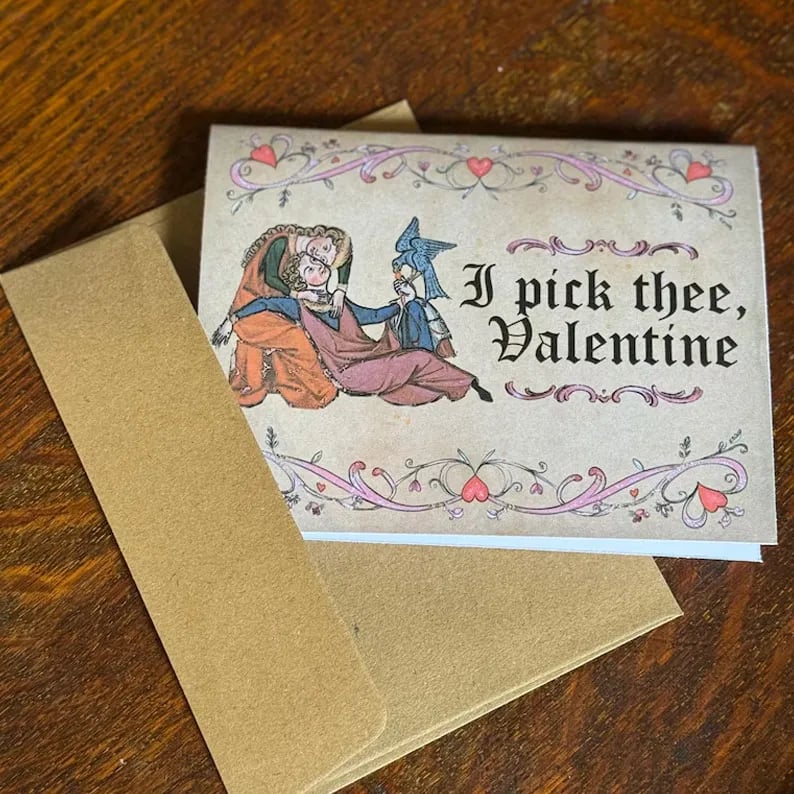 🔥Last Day Promotion 49% OFF🔥- Medieval Valentine's Cards