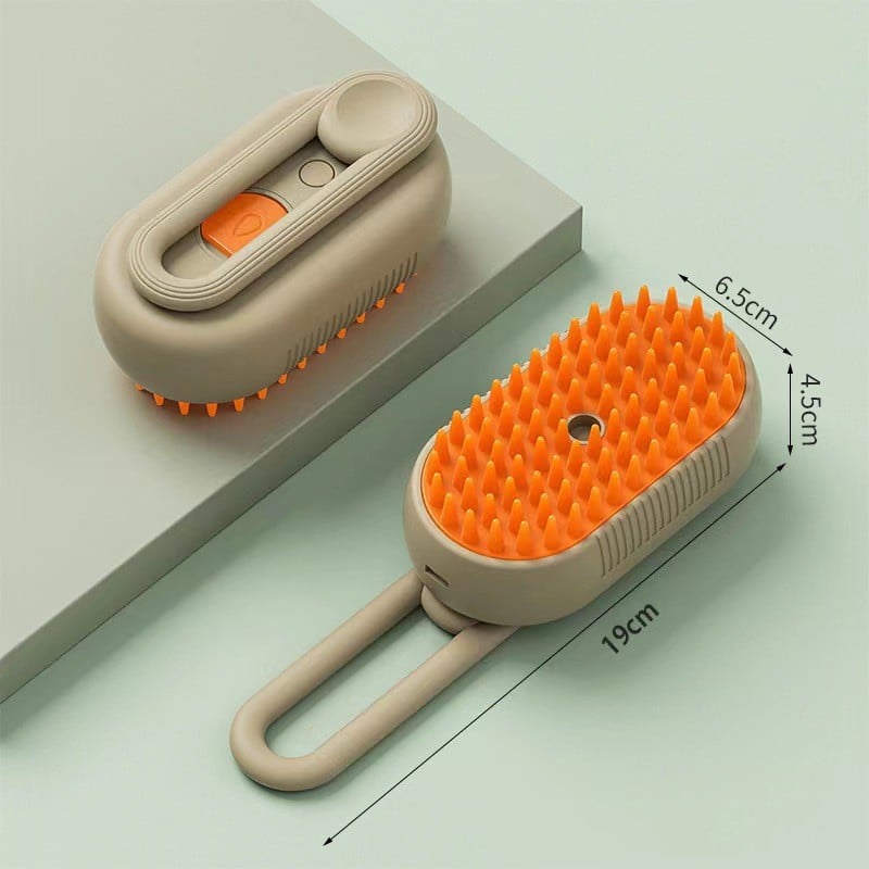 🔥Last Day Promotion 49% OFF⌛Upgrade 4 in 1 Pet Steam Groomer Comb