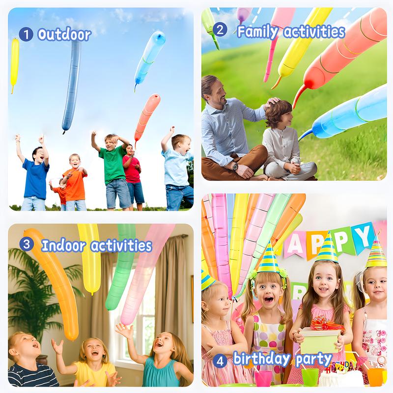 🚀100-pack rocket balloon set🎈