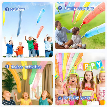 🚀100-pack rocket balloon set🎈