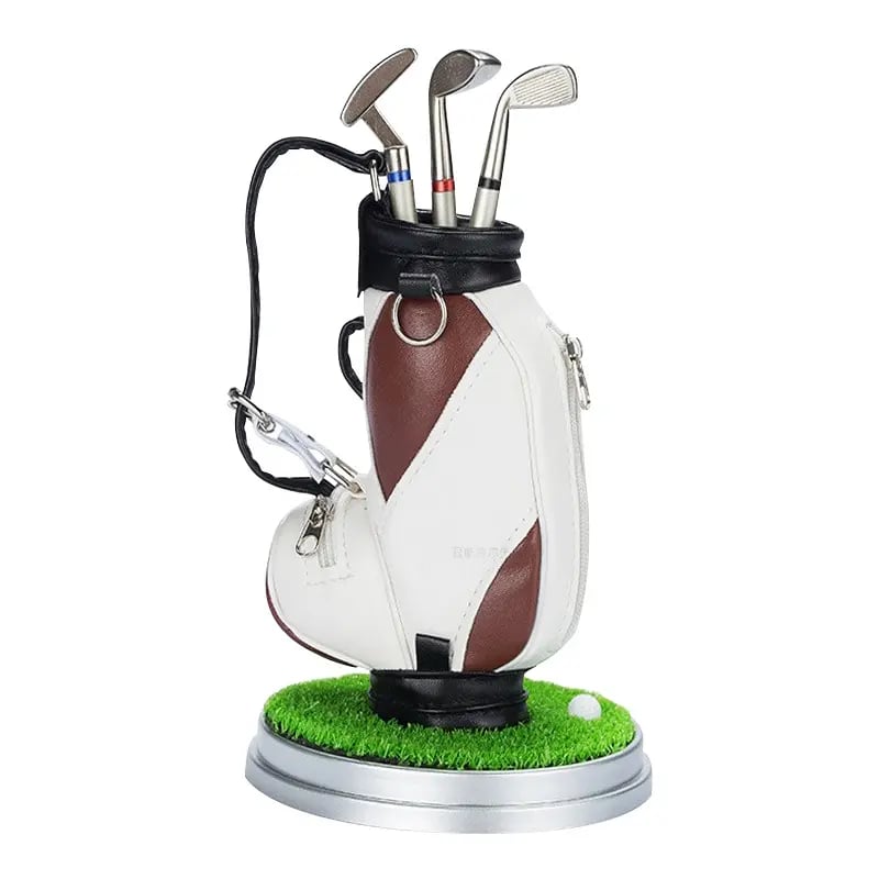 ⛳ Golf Pen Holder + 3-Pen Set 🏌️‍♂️ Elevate Your Desk – A Hole-in-One for Style & Function