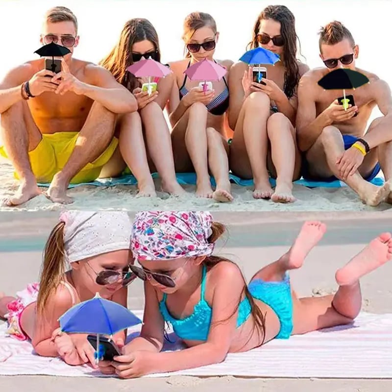 Protection Phone Umbrella for Sun Piggy Suction Cup Phone Stand