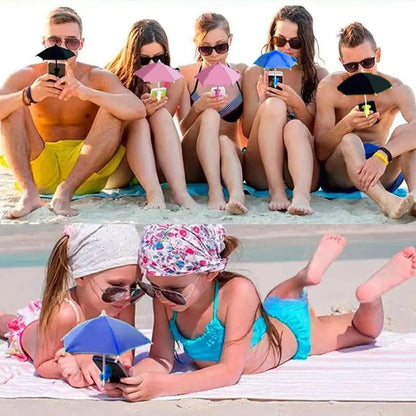 Protection Phone Umbrella for Sun Piggy Suction Cup Phone Stand
