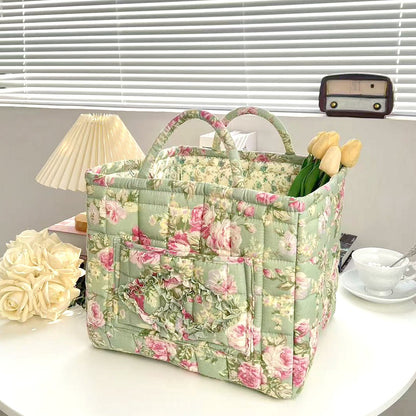 Storage Basket,Floral print storage baskets and organizers, available in a variety of styles, make a perfect gift for your loved ones.