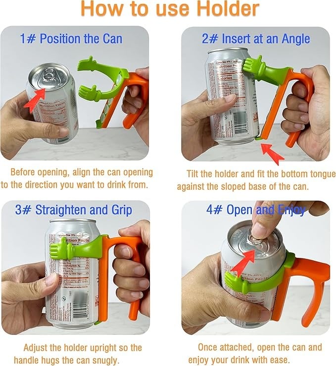 Spill-proof Cup Lid with Straw and Can Holder