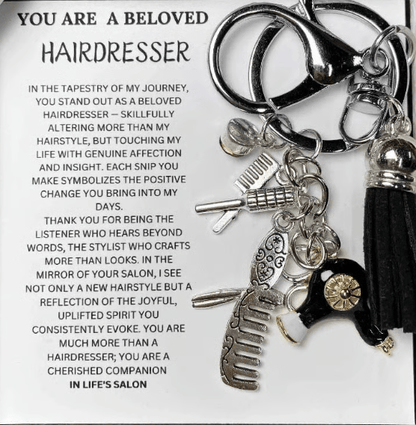 🎁💕Hairstylist Gift Keychain(without gift box)