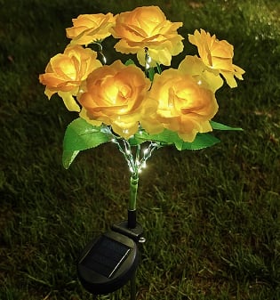 🎁Promotion 49% OFF🔥☀️2026 NEW Solar Simulated Garden Lights,upgraded solar panels, dustproof and waterproof