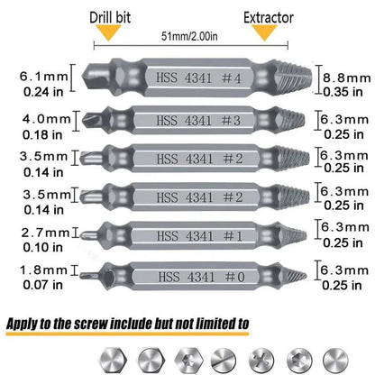 🔥Hot Sale 48% OFF - Stripped Broken Screw Remover