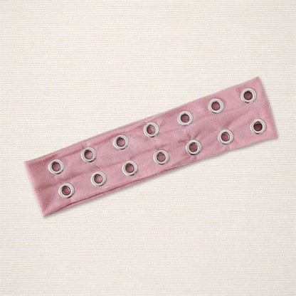 🖤 Punk Rivet Fashion Headband ⚡