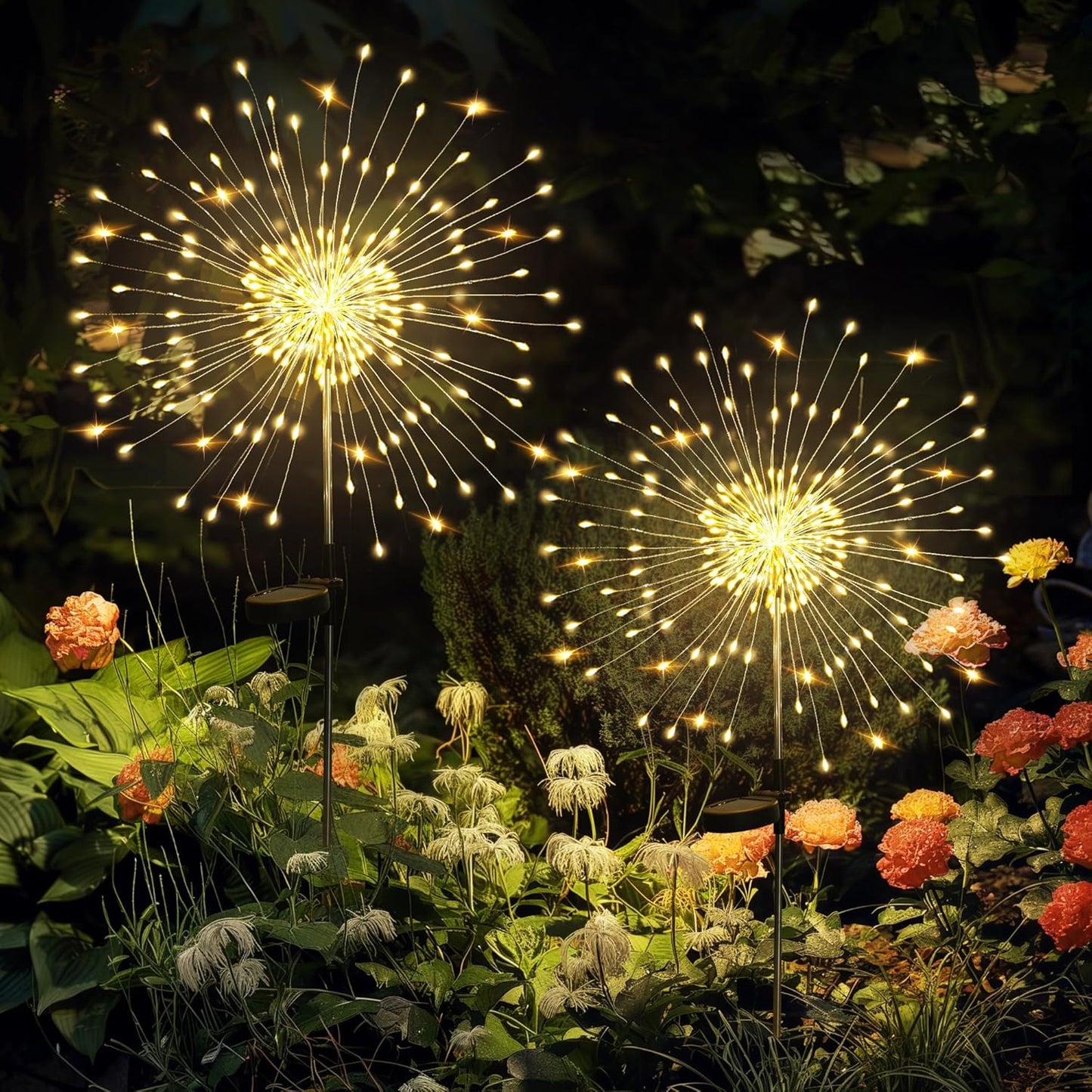Fairy Firework LED Solar Lights for Garden Decoration