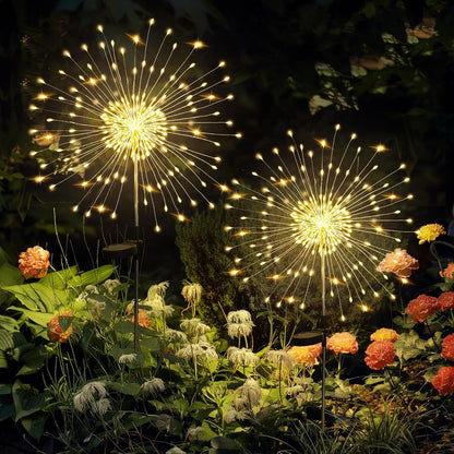 Fairy Firework LED Solar Lights for Garden Decoration